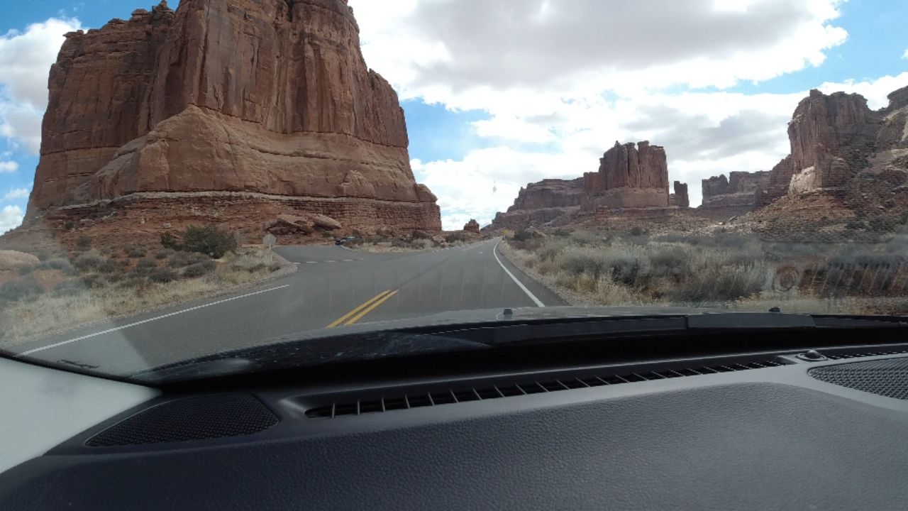 arches national park photos scenic drive