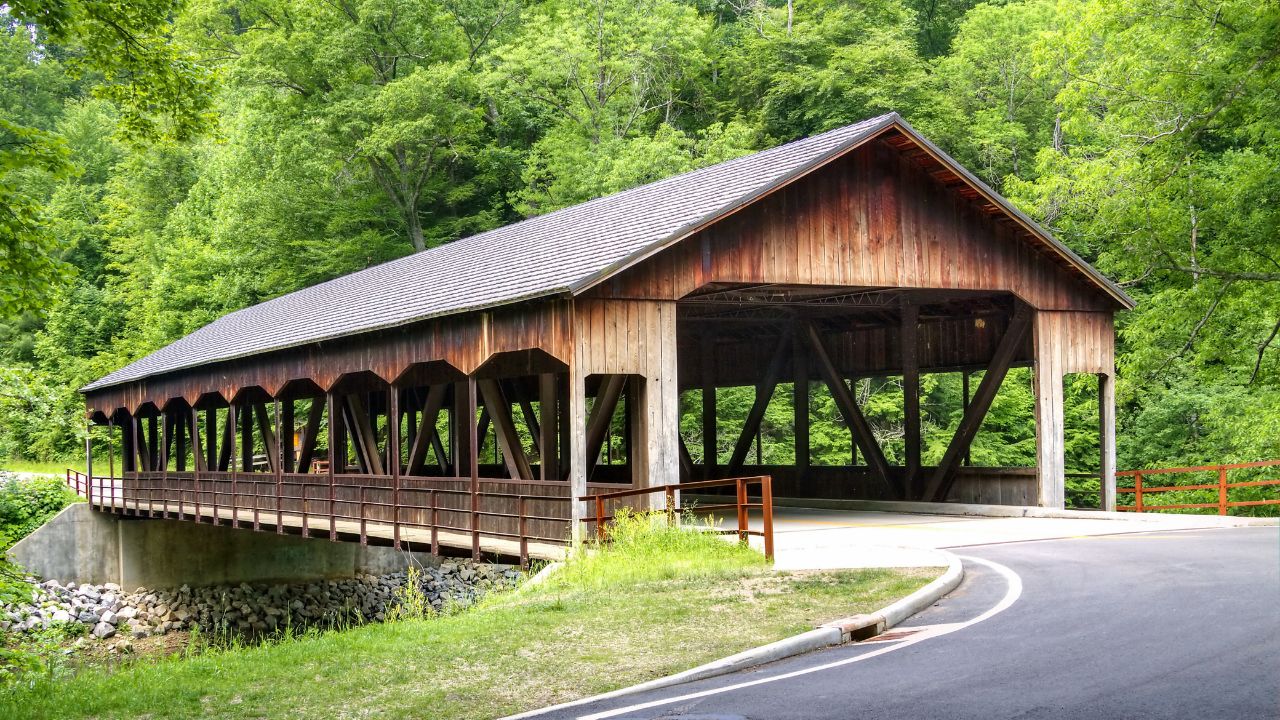 mohican state park covered bridge 08