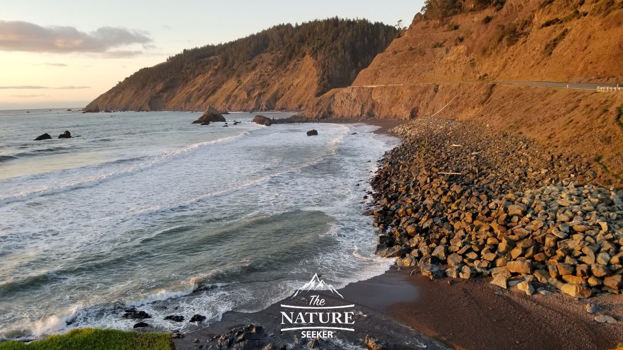 vista point photo near glass beach