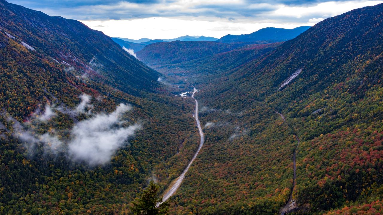 best places to see fall foliage in new hampshire crawford notch state park
