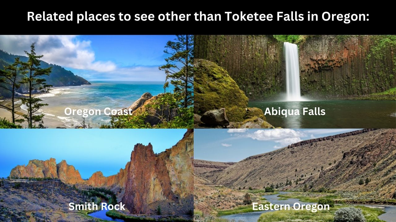 places to see near toketee falls oregon